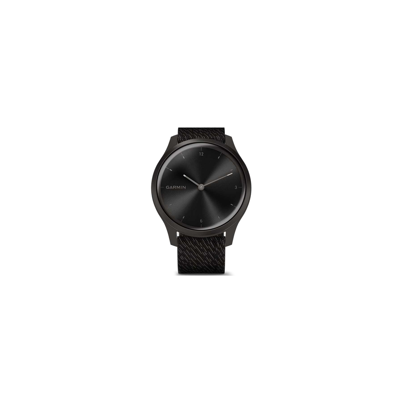 Смарт-годинник Garmin vivomove Style, Graphite, Black Pepper, Nylon (010-02240-23) зображення 7