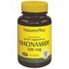 Витамин Natures Plus Ниацинамид (В3), Niacinamide, 500 мг, 90 таблеток (NAP-01890)