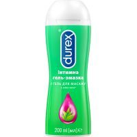 Интимный гель-смазка Durex Play Massage 2 in 1 из алоэ вера для массажа 200 мл (5038483962657)