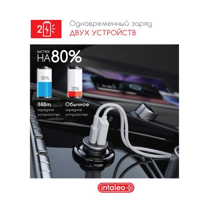 Зарядное устройство Intaleo CCGQPD238 (1283126509971) изображение 6