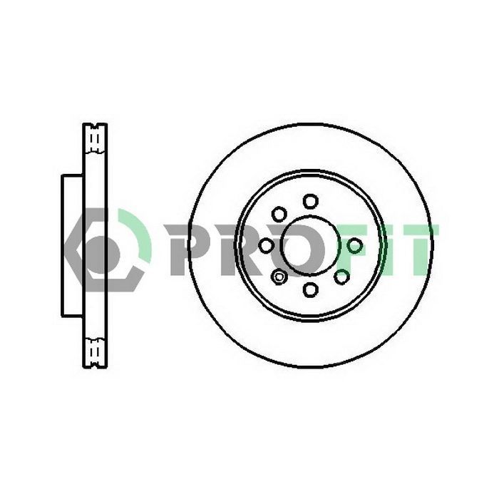 Тормозной диск Profit 5010-1097