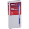 Ручка шариковая Axent Wave автоматическая Синяя 0.5 мм (AB1091-02-A) изображение 2