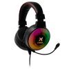 Наушники Vinga HSCU-100 Gaming LED Black (HSCU-100) изображение 9