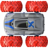 Радіокерована іграшка Silverlit Exost 360 CROSS II, 1:18 2,4 ГГц, червона (20257-2) зображення 8