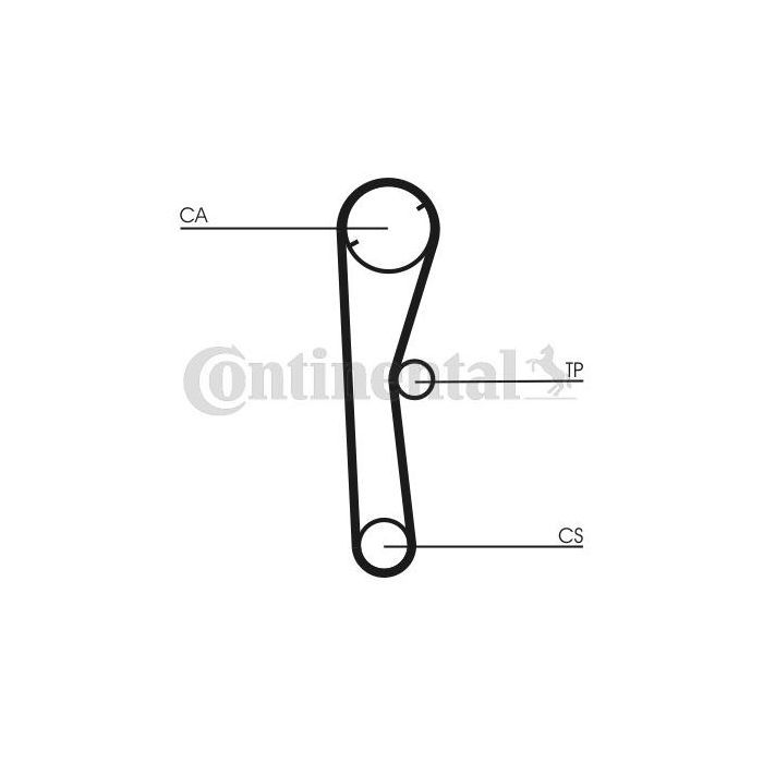Ремень ГРМ CONTITECH CT674