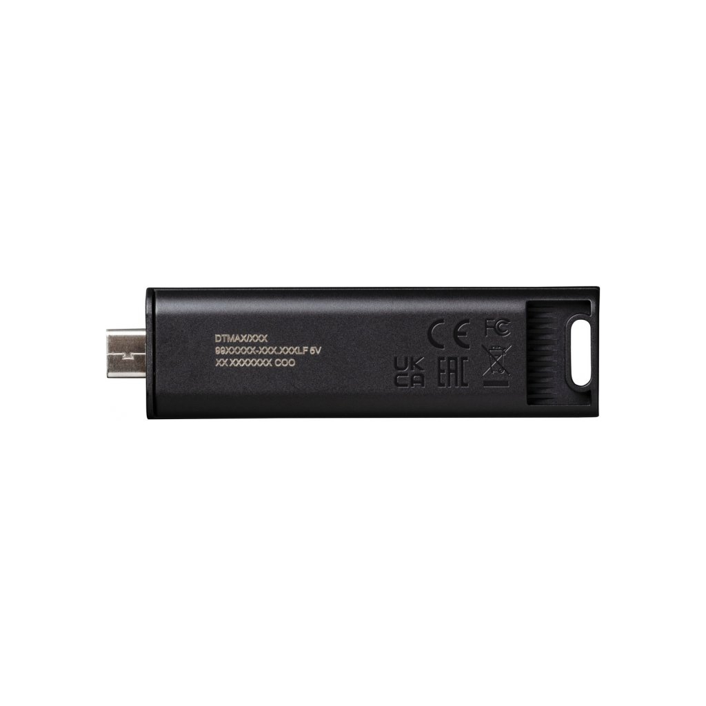 USB флеш накопичувач Kingston USB-накопичувач 1TB DataTraveler Max USB 3.2 Gen 2 Type-C Black (DTMAX/1TB) зображення 4