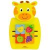 Развивающая игрушка Viga Toys Бизиборд Жираф с фруктами (50680FSC)
