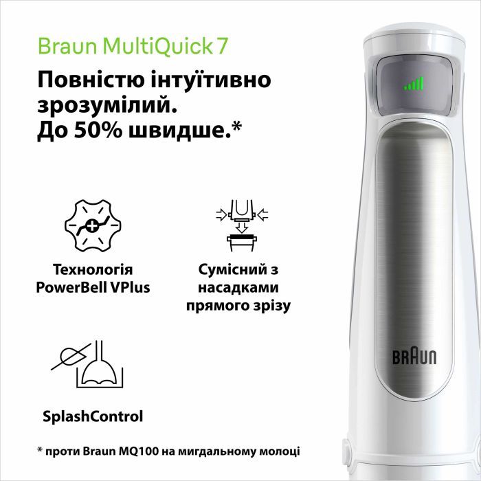 Блендер Braun MQ 7020 WH зображення 3