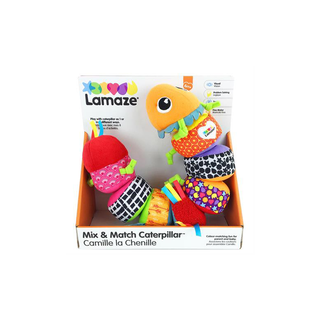 Развивающая игрушка Lamaze Собери гусеницу (L27244) изображение 2