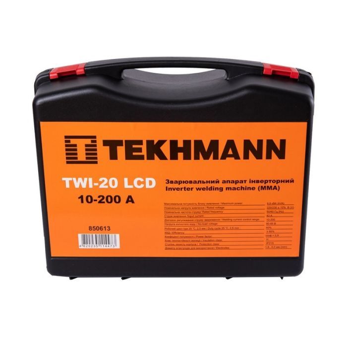 Сварочный аппарат Tekhmann TWI-20 LCD (850613) изображение 7