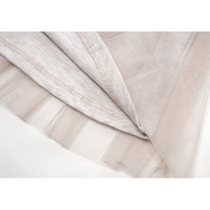 Плаття дитяче POP FASHION з фатиновою спідницею з єдинорогом (6738-98G-beige) зображення 4