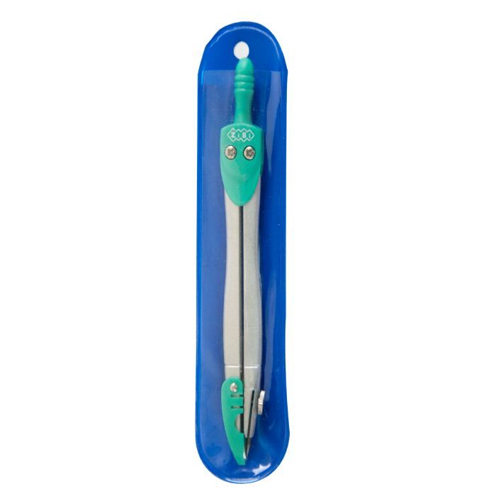 Циркуль ZiBi в мягком PVC чехле, розовый, KIDS Line (ZB.5390-10)