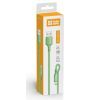 Дата кабель USB 2.0 AM to Lightning 1.0m soft silicone green ColorWay (CW-CBUL042-GR) зображення 2