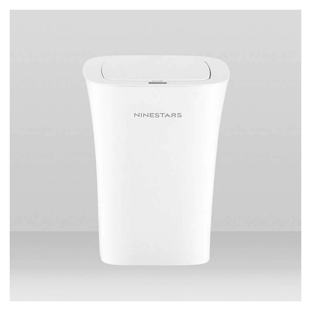 Контейнер для сміття Xiaomi Ninestars Waterproof Induction Trash White (DZT-10-11S) зображення 2