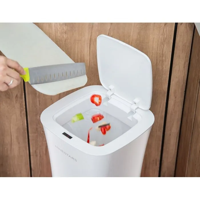 Контейнер для сміття Xiaomi Ninestars Waterproof Induction Trash White (DZT-10-11S) зображення 4
