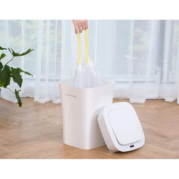 Контейнер для сміття Xiaomi Ninestars Waterproof Induction Trash White (DZT-10-11S) зображення 7