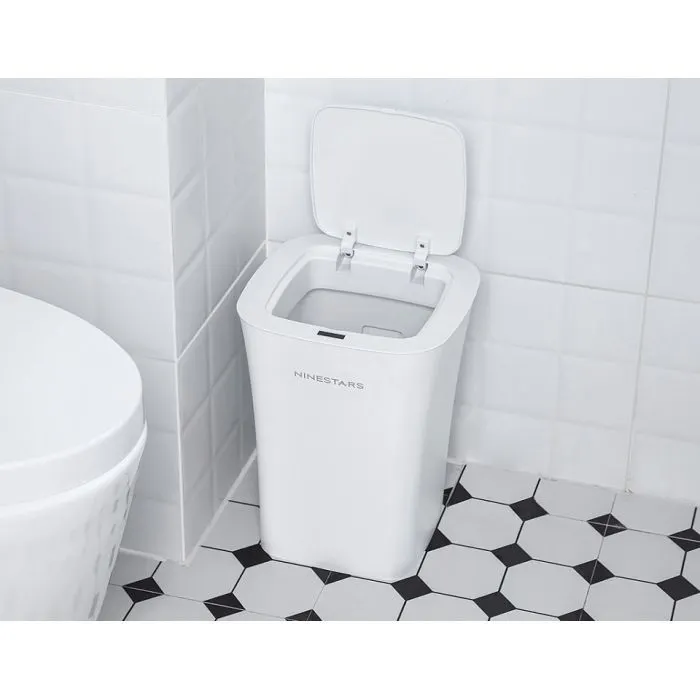 Контейнер для сміття Xiaomi Ninestars Waterproof Induction Trash White (DZT-10-11S) зображення 8