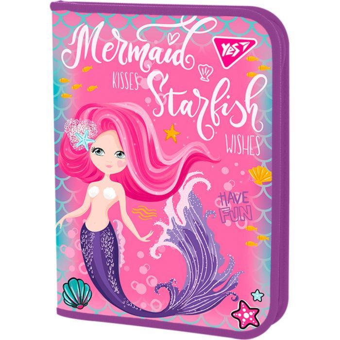 Папка для труда Yes FC, на молнии Mermaid (491877)