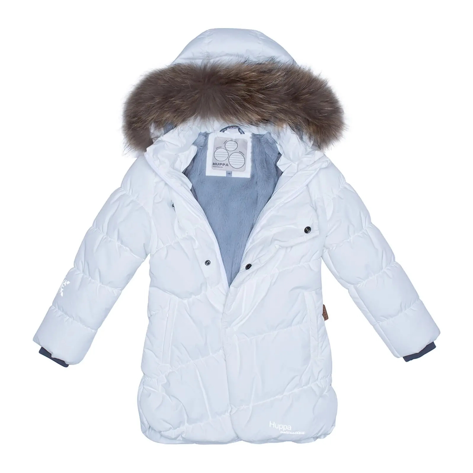 Куртка Huppa ROSA 1 17910130 білий 128 (4741468581835) зображення 4