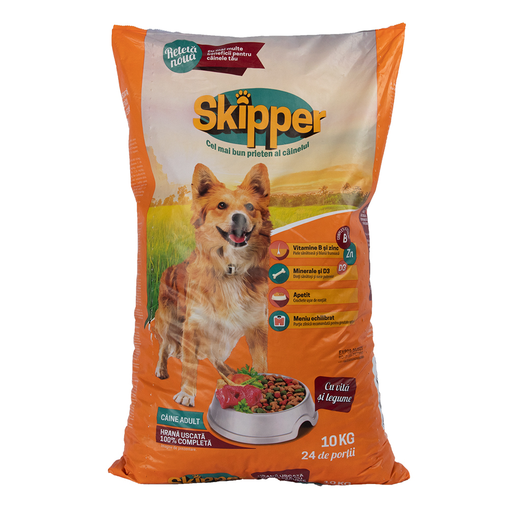 Сухий корм для собак Skipper яловичина та овочі 3 кг (5948308003505)