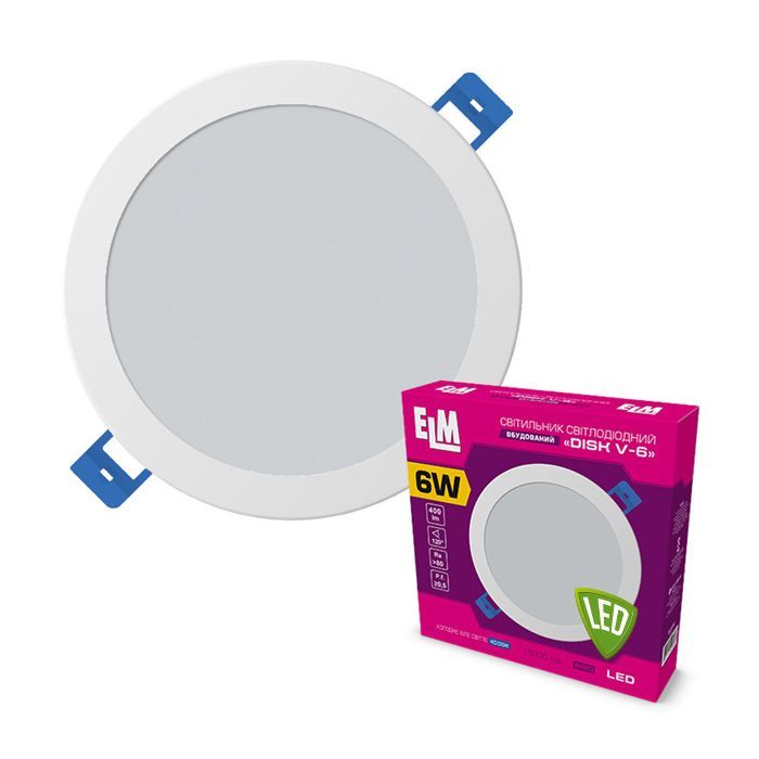 Світильник ELM Disk V - 6W 4000K (26-0084) зображення 2