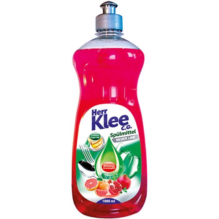 Засіб для ручного миття посуду Klee Blutorange Granatapfel 1 л (4260353550485)