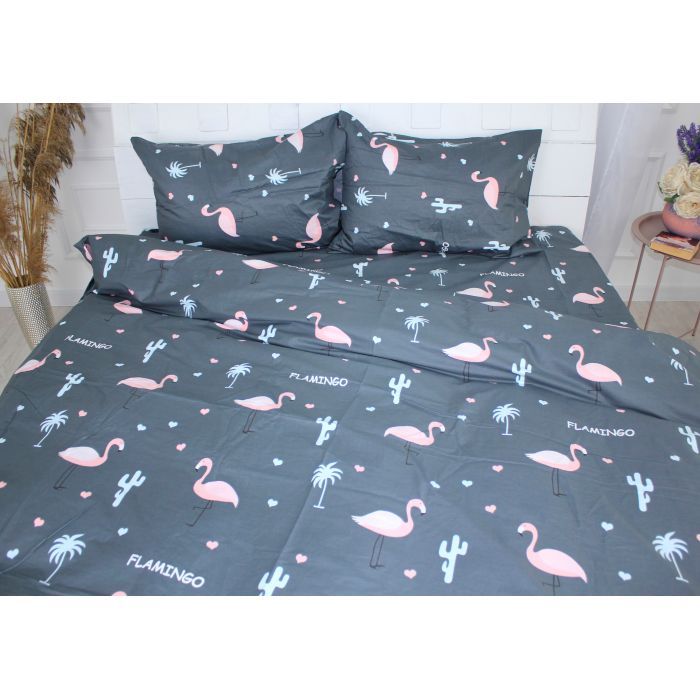Постельное белье MirSon Сатин 22-1289 Flamingo Детский (2200003602807) изображение 2