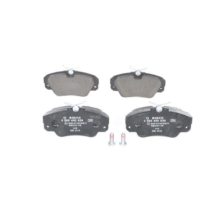 Гальмівні колодки Bosch 0 986 460 939 зображення 3