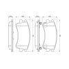 Тормозные колодки Bosch 0 986 494 079 изображение 5