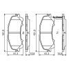 Гальмівні колодки Bosch 0986494821 зображення 3