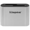 Зчитувач флеш-карт Kingston Workflow Dual-Slot SDHC/SDXC UHS-II (WFS-SD)