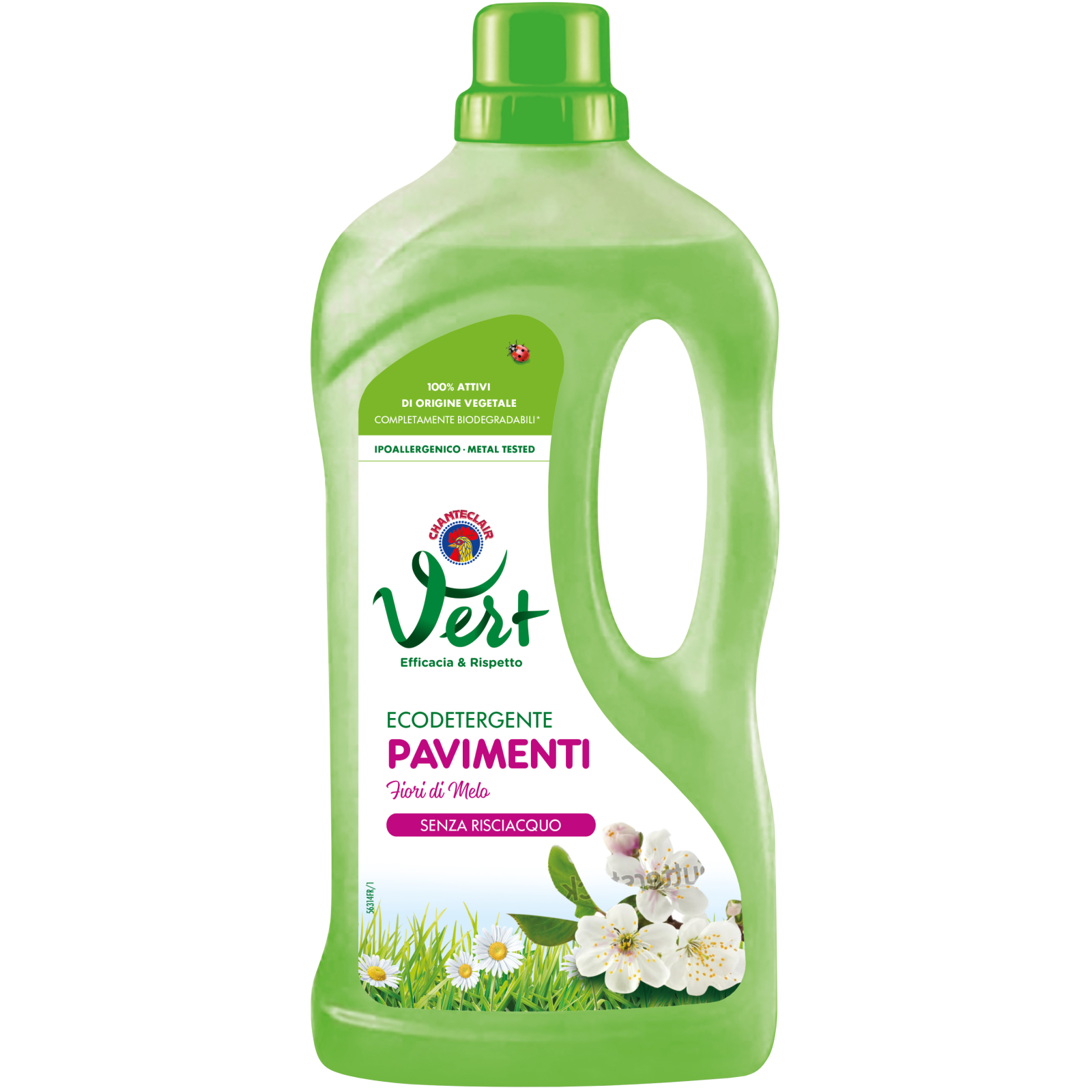 Средство для мытья пола ChanteClair Vert Pavimenti 1 л (8015194510633)