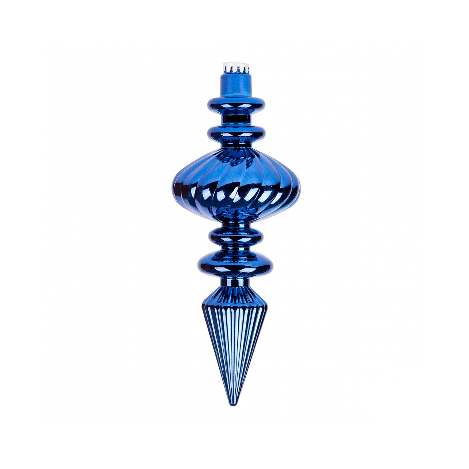 Елочная игрушка Novogod`ko Сосулька, пластик, 23 cм, синяя, глянец (974094)