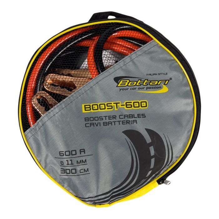 Провода для запуска для автомобиля Bottari 600A 3м "BOOST-600" (28072-IS) изображение 7