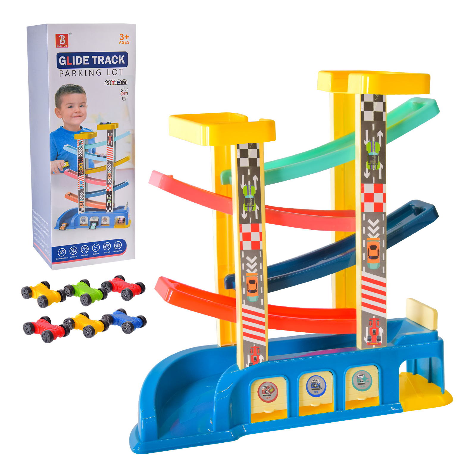 Набір для експериментів A-Toys Игровой набор 6606 (36шт/2) машинка в комплекте, в кор. 15*38,5*1 (6606)