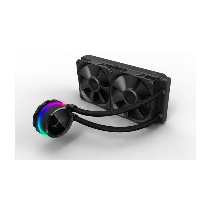 Система жидкостного охлаждения ASUS ROG RYUO 240 Intel LGA 115x,1366, 2011, 2011-3, 2066AMD AM4, TR4* OLED-дисплей (90RC0040-M0UAY0) изображение 2