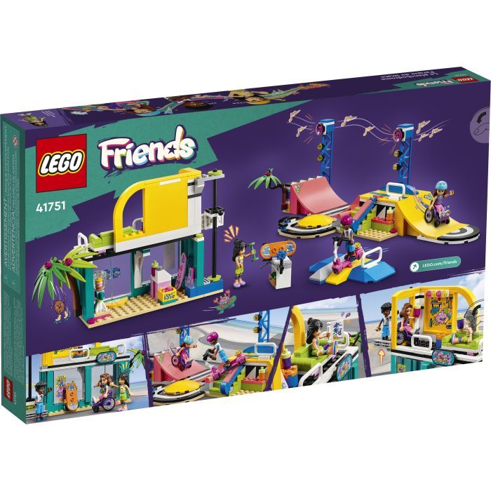 Конструктор LEGO Friends Скейт-парк 431 деталь (41751) изображение 10
