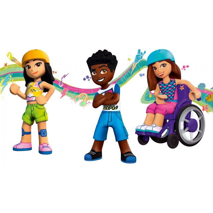 Конструктор LEGO Friends Скейт-парк 431 деталь (41751) изображение 8