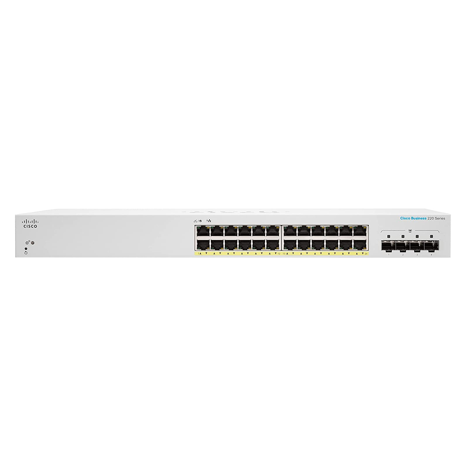 Комутатор мережевий Cisco CBS220-24P-4G-EU зображення 2