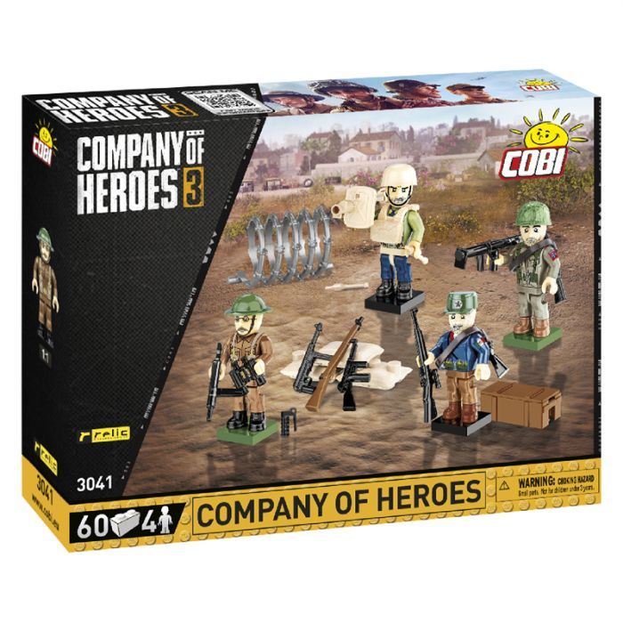 Конструктор Cobi Company of Heroes 3 Компания героев, 60 деталей (COBI-3041)