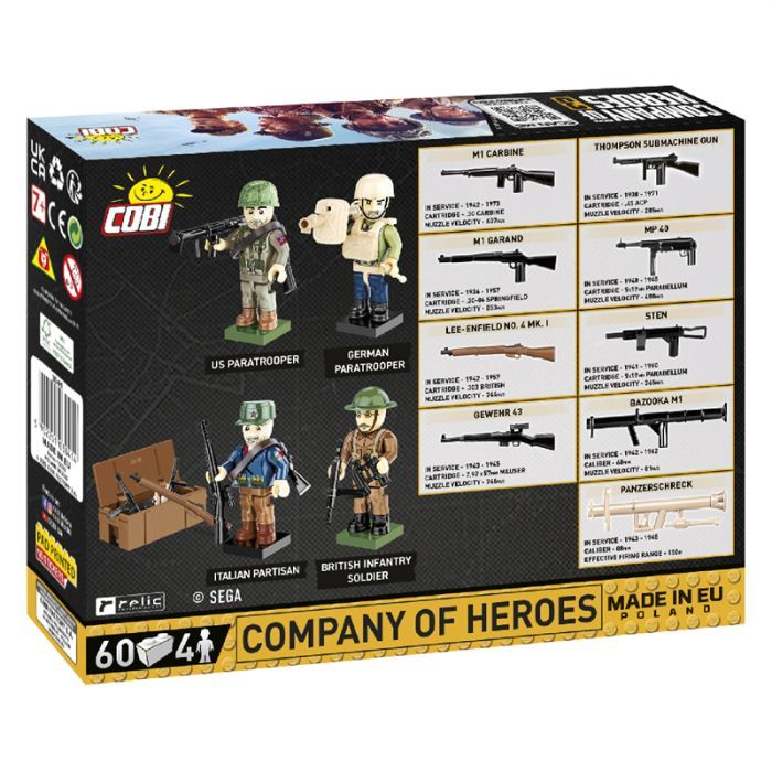 Конструктор Cobi Company of Heroes 3 Компания героев, 60 деталей (COBI-3041) изображение 3