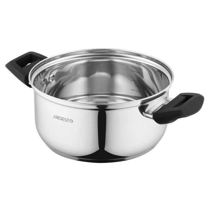 Кастрюля Ardesto Gemini с бакелитовыми ручками 2.0 л (AR3520G) изображение 2