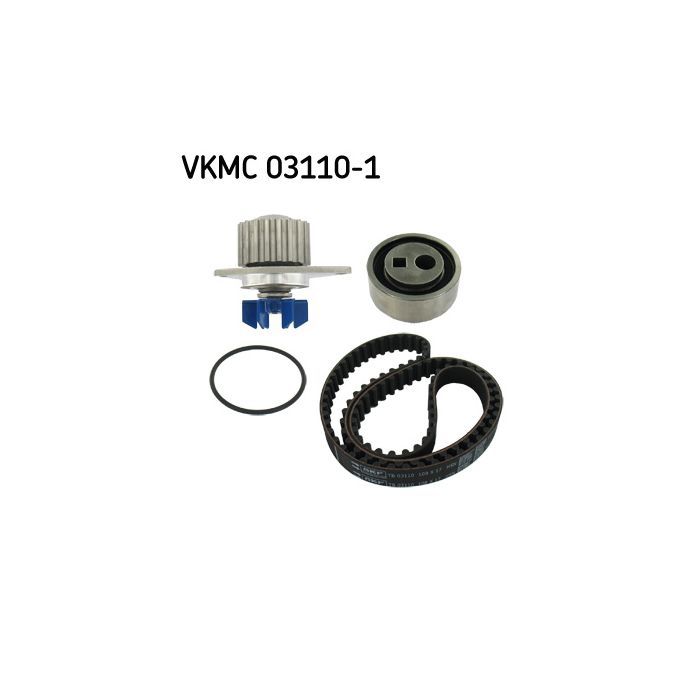 Комплект ременя ГРМ з помпой SKF VKMC 03110-1