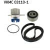 Комплект ременя ГРМ з помпой SKF VKMC 03110-1