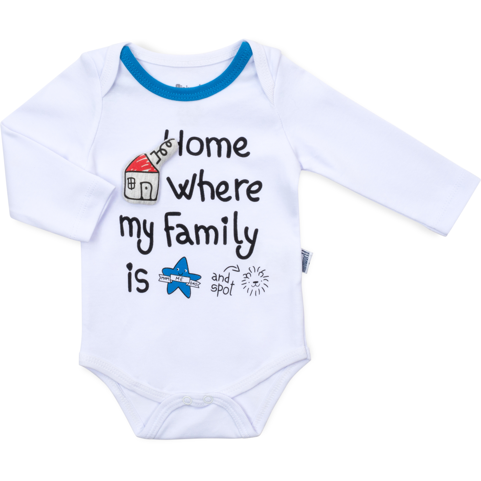 Набір дитячого одягу Miniworld з будиночком (15011-62B-blue) зображення 2