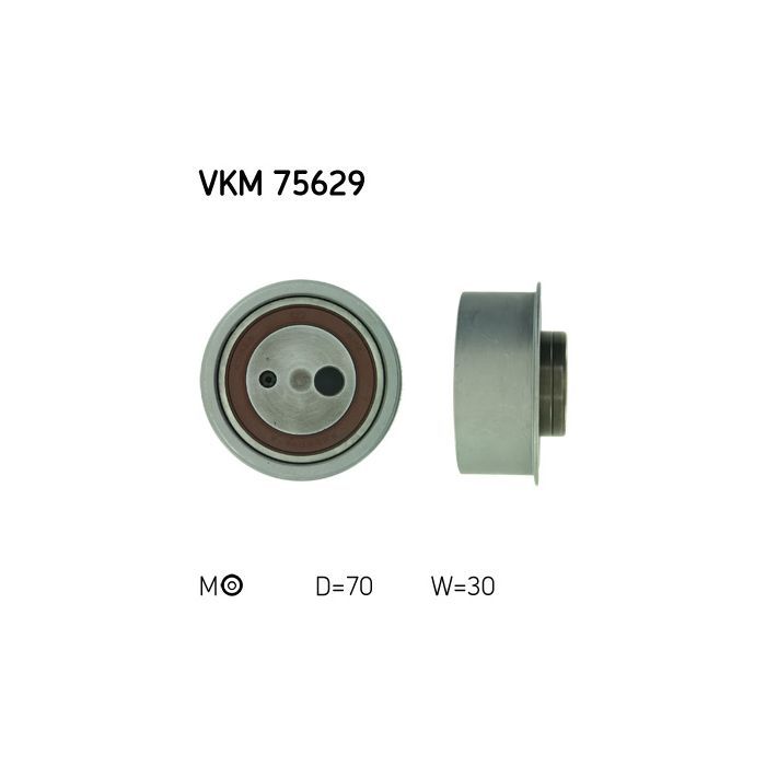 Ролик натягувача ременя SKF VKM 75629