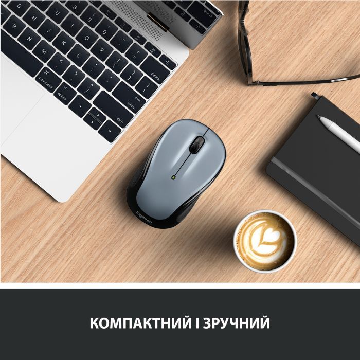 Мышка Logitech M325s Wireless Light Silver (910-006813) изображение 6