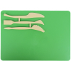 Дошка для пластиліну Kite + 3 стеки, зелений (K17-1140-04) зображення 2