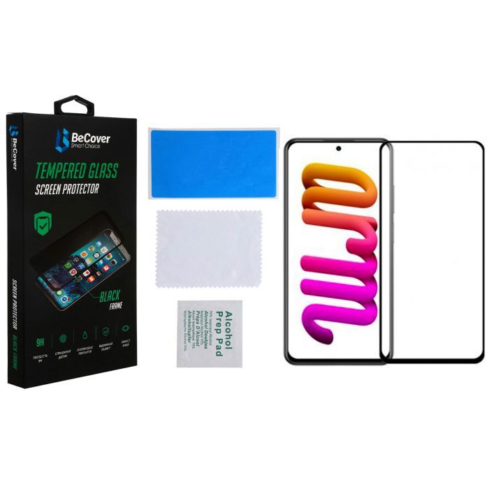 Скло захисне BeCover ZTE Blade V40 / V40 Pro Black (708562) зображення 3