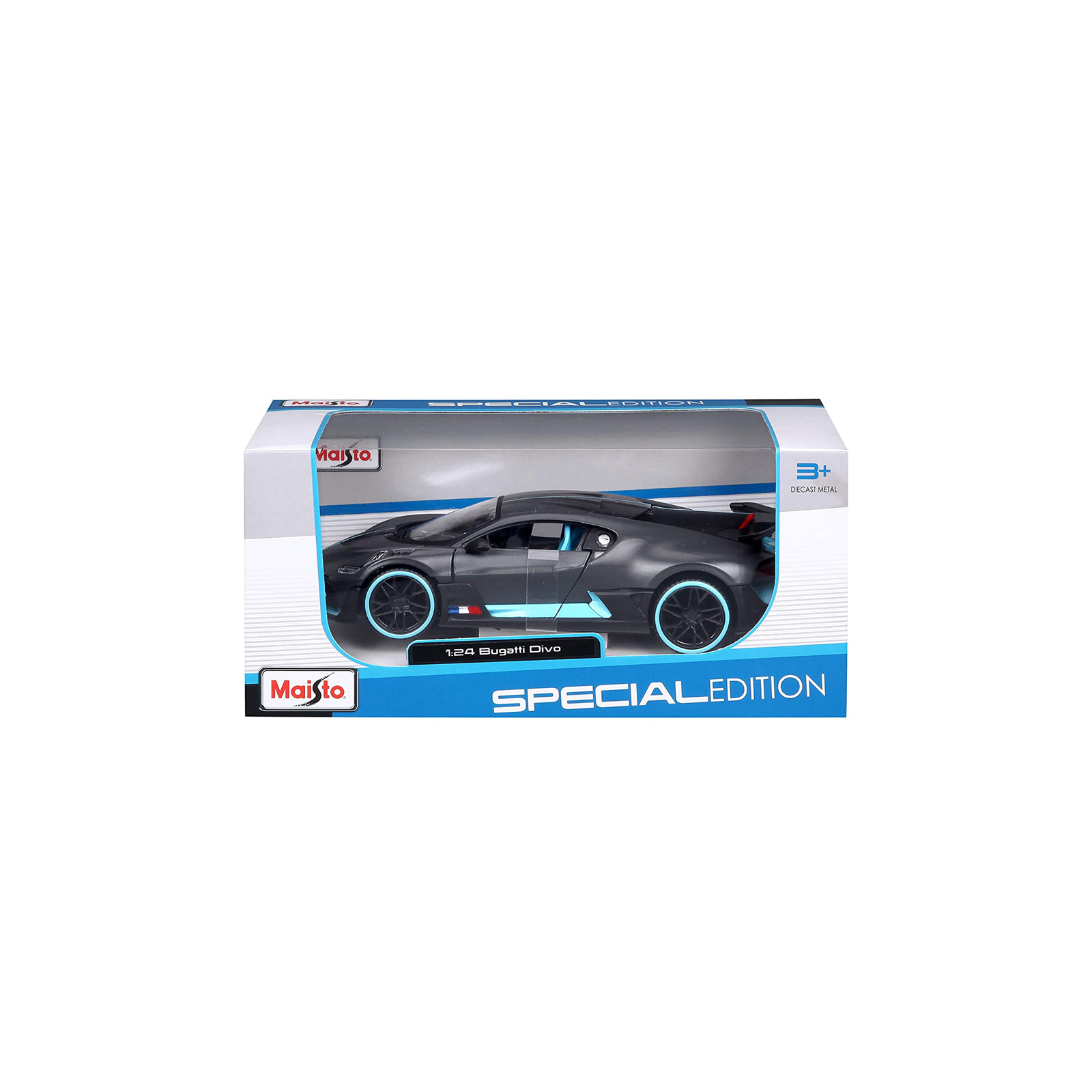 Машина Maisto Bugatti Divo сірий 1:24 (31526 grey) зображення 5